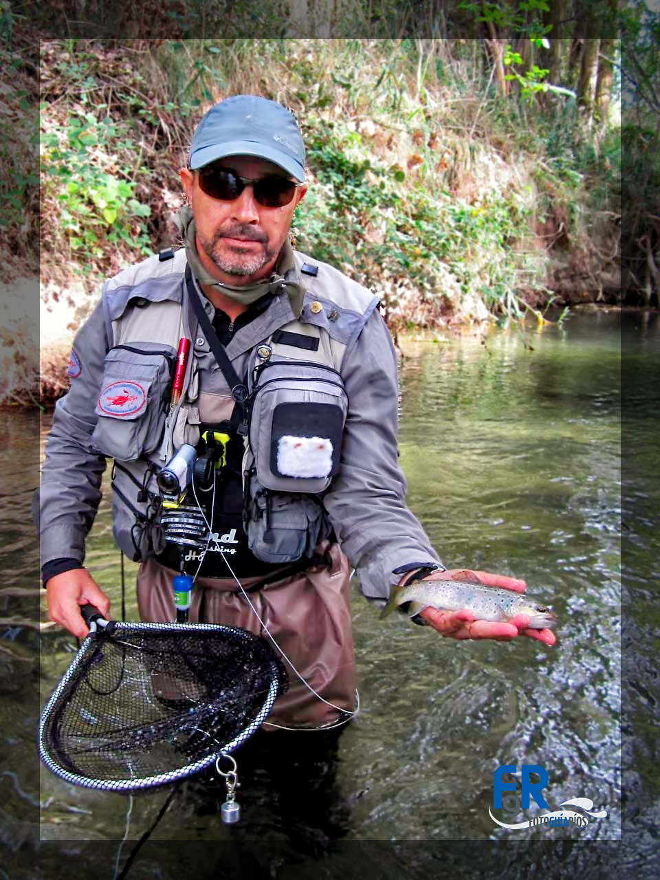 Fly fishing moments: Tajuña River by Jesús Carmona "Calambres"